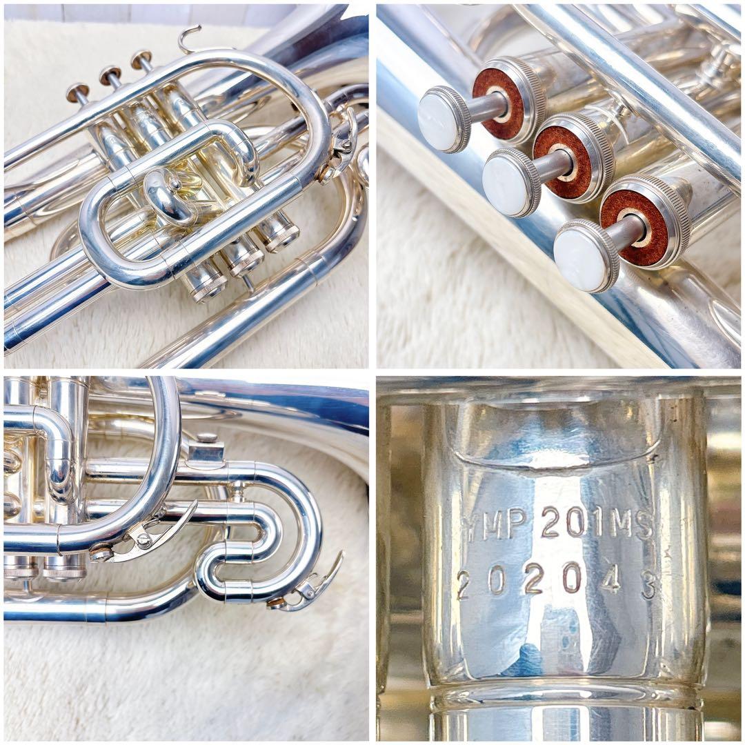 YAMAHA YMP-201MS マーチングメロフォン F管 マウスピース付き