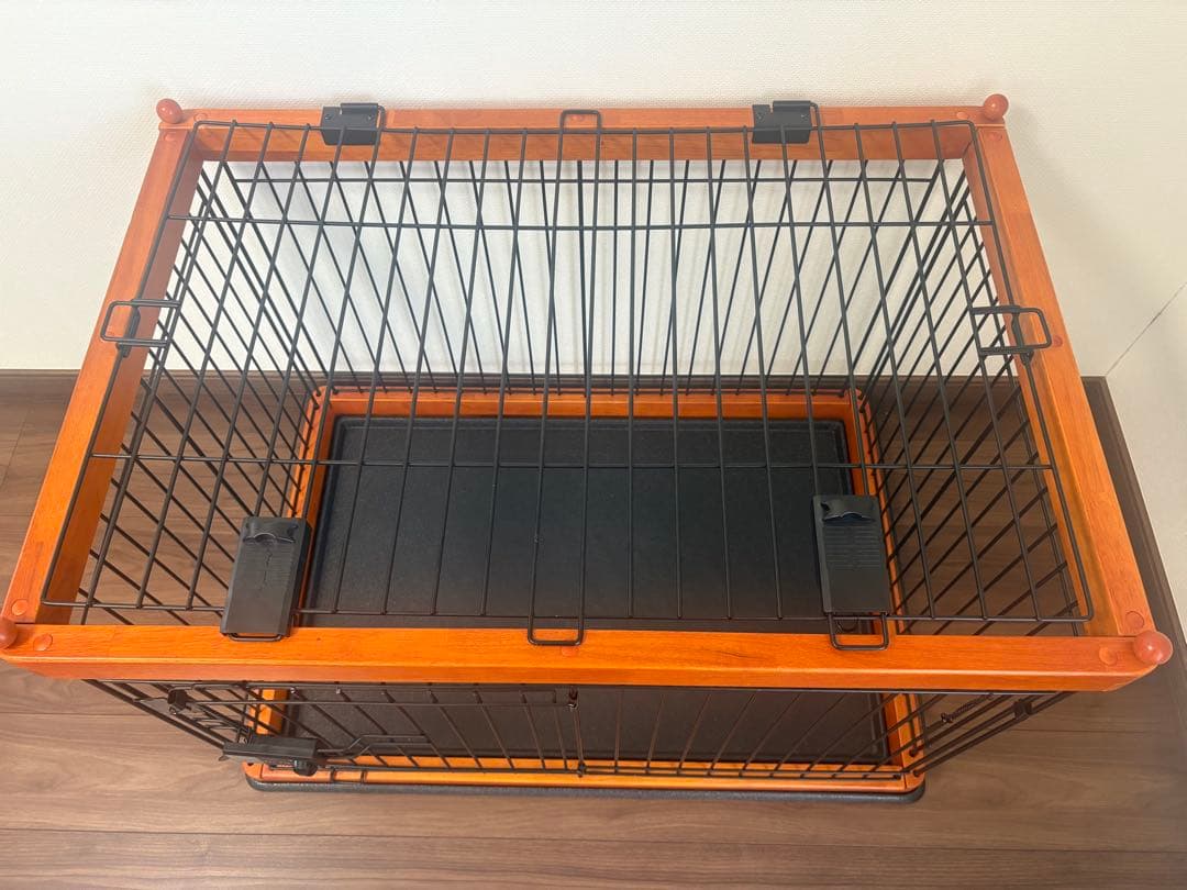 石ちゃん　　　　超美品　　小型犬ペットケージ　木製