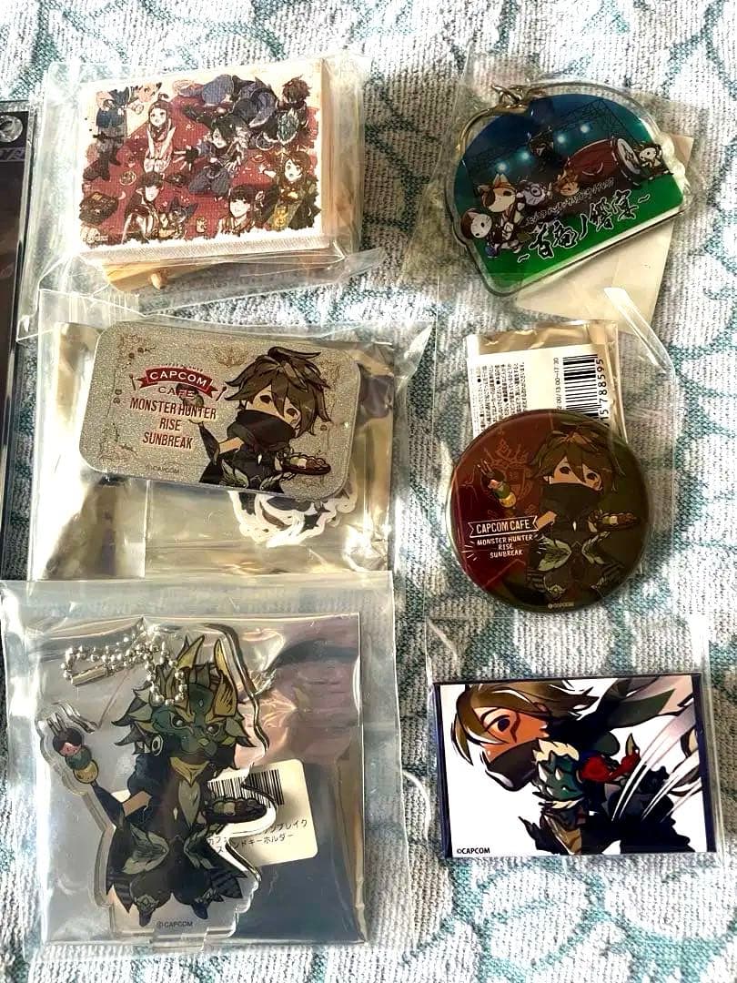 ウツシ教官　グッズまとめ売り　モンスターハンターライズ;サンブレイク　アクキー