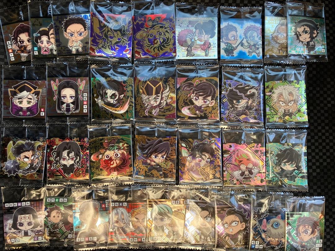 鬼滅の刃　ウエハース　セミコンプ　33種　まとめ売り　シークレット　極レア　無限