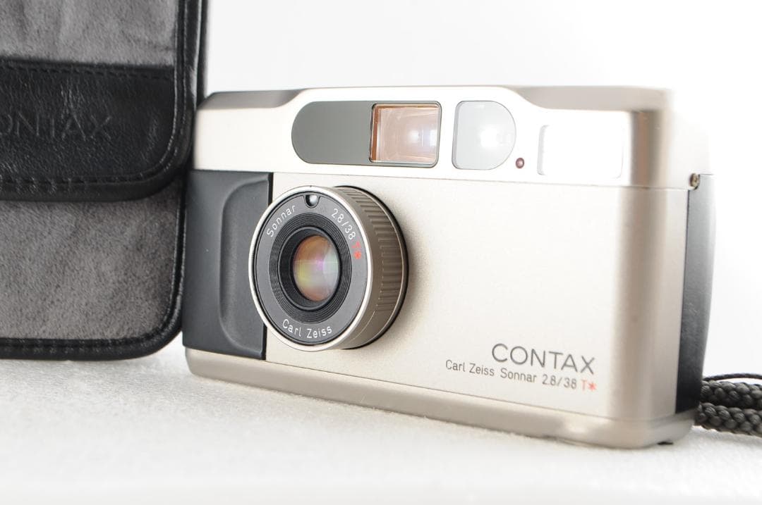 CONTAX T2 チタンシルバー コンパクトフィルムカメラ
