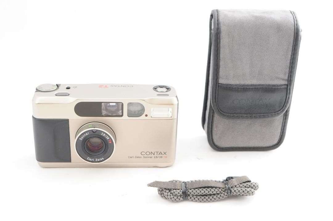 CONTAX T2 チタンシルバー コンパクトフィルムカメラ
