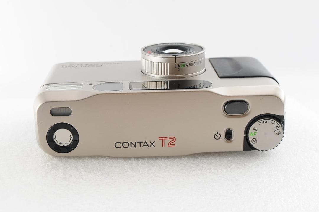 CONTAX T2 チタンシルバー コンパクトフィルムカメラ