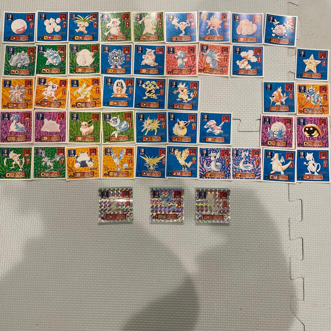 ポケモンシール烈伝　① 初代　アマダ　バラ売り可