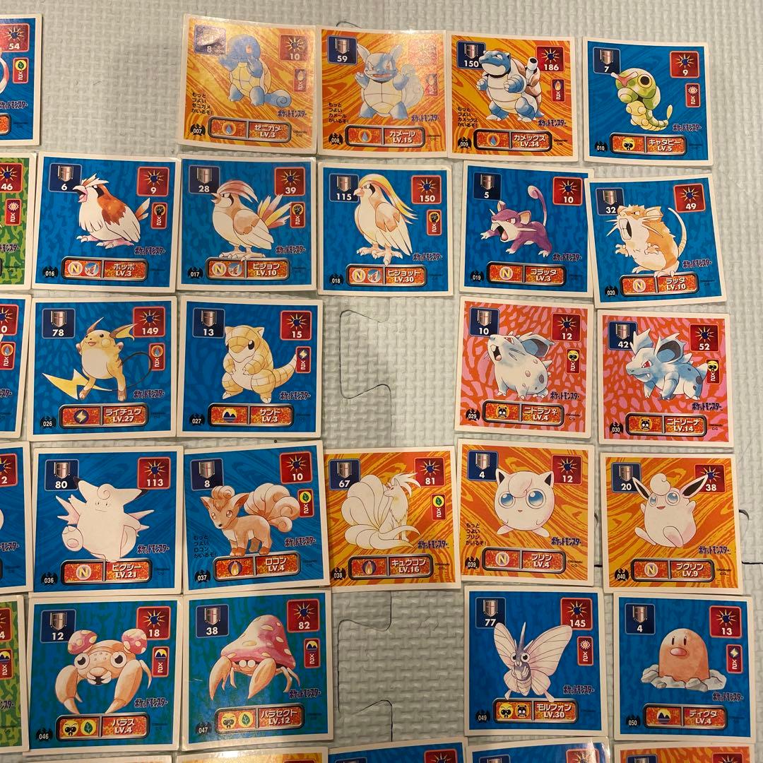 ポケモンシール烈伝　① 初代　アマダ　バラ売り可