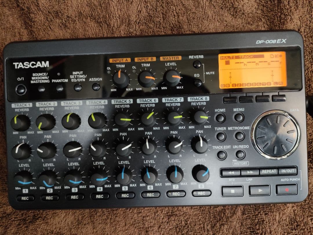 TASCAM DP-008EX マルチトラックレコーダー