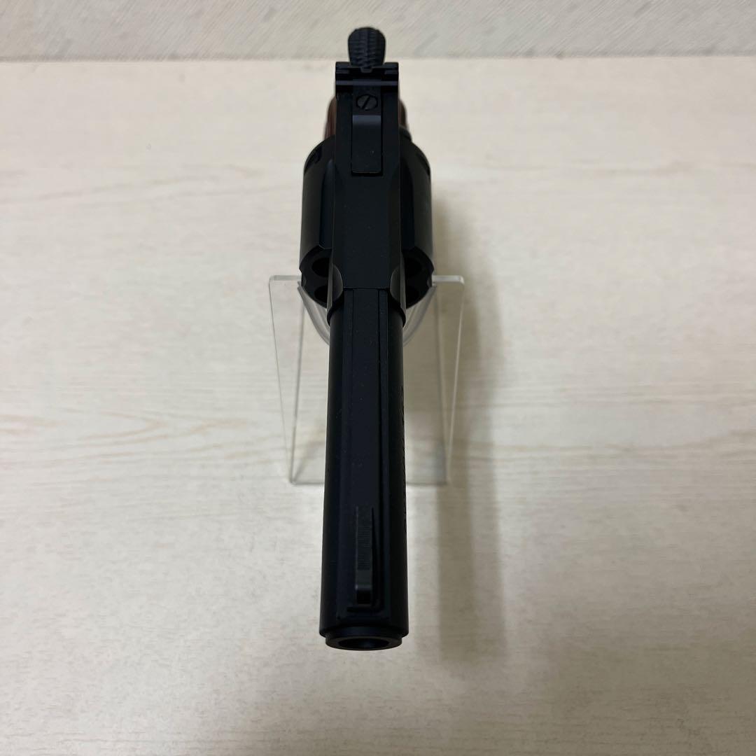 【タナカ モデルガン】コルト パイソン4インチ 冴羽獠モデル　木製グリップ交換済