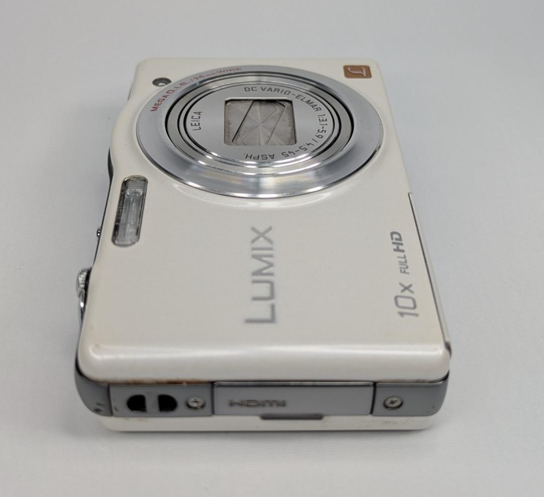 美品 Panasonic LUMIX DMC-SZ7 デジタルカメラ ホワイト