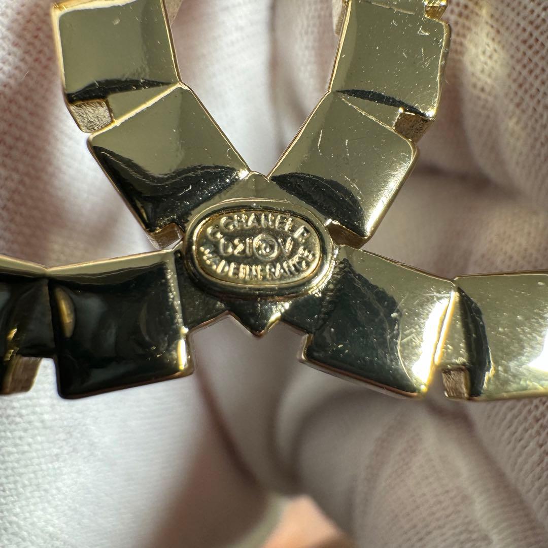 ★極美品★ CHANEL シャネル　ココマーク　ライトストーン　ブローチ