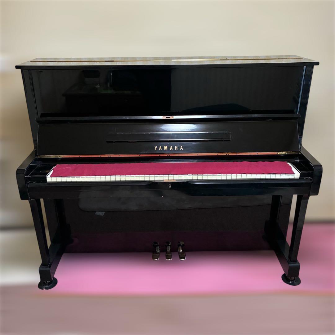 YAMAHA ヤマハ アップライトピアノ U1H ブラック