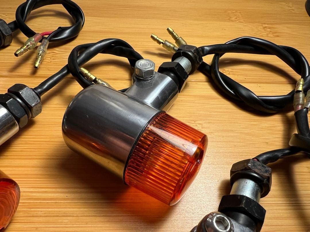 デイトナ　SR400 スモールウィンカーセット　バフ仕上げ