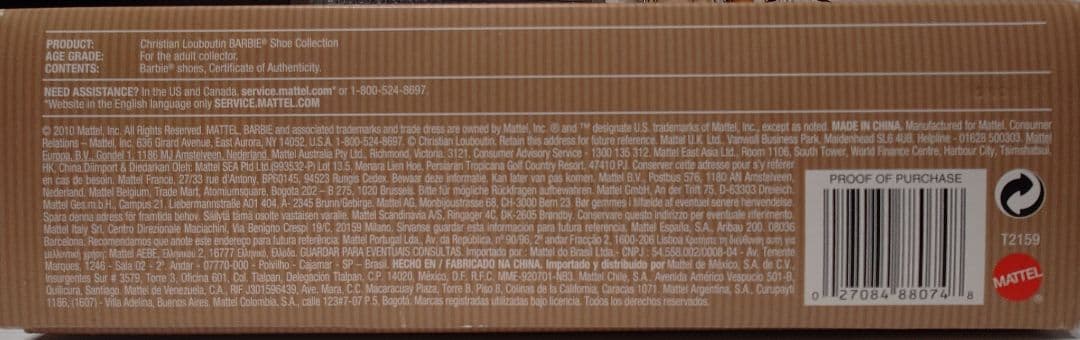 Christian Louboutin Barbie シューズコレクション