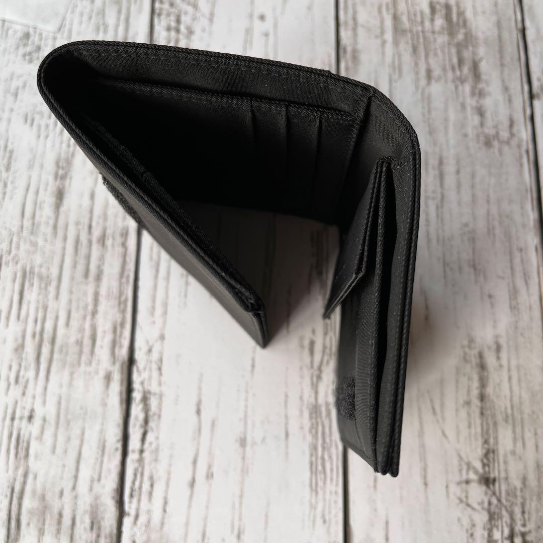 お値下げ1月3日迄☆新品未使用品☆PRADA ブラック 三つ折り財布 ナイロン