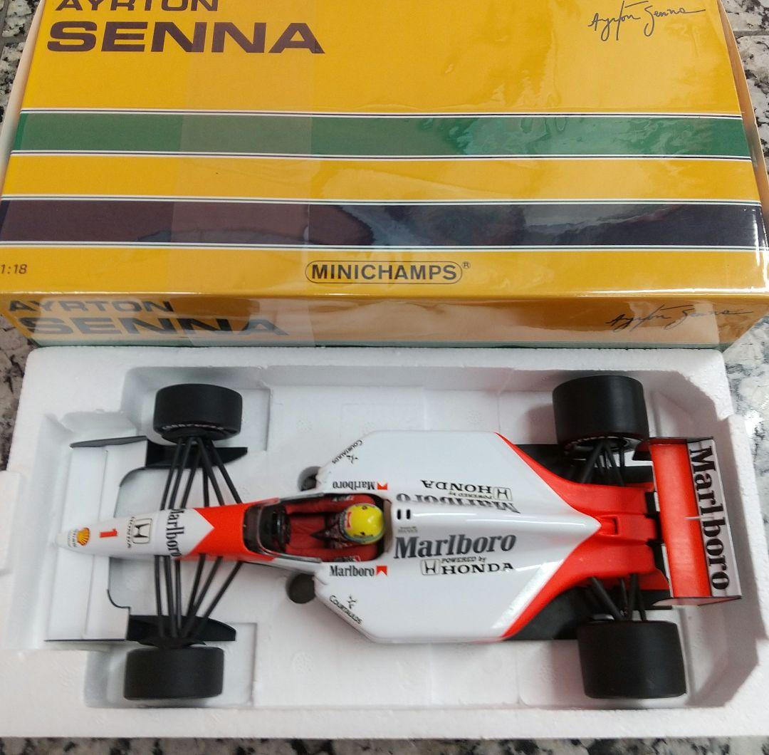 1/18 PMA MP4/7 マクラーレンホンダ セナ 1992 マルボロ仕様