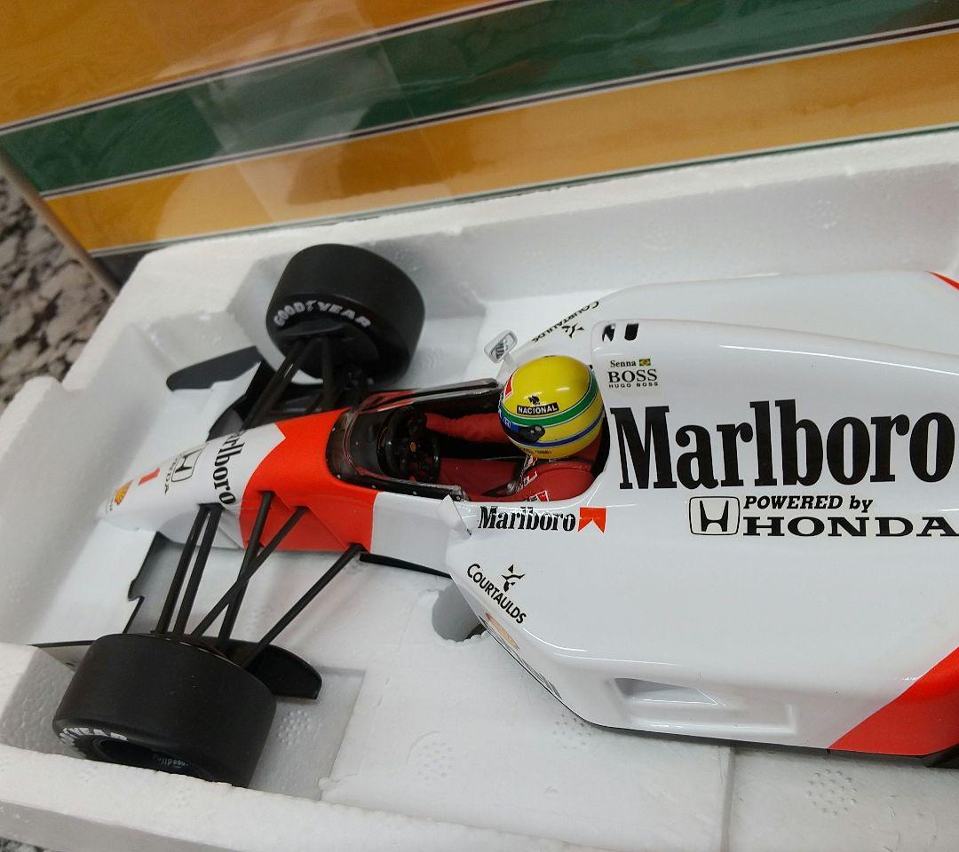 1/18 PMA MP4/7 マクラーレンホンダ セナ 1992 マルボロ仕様