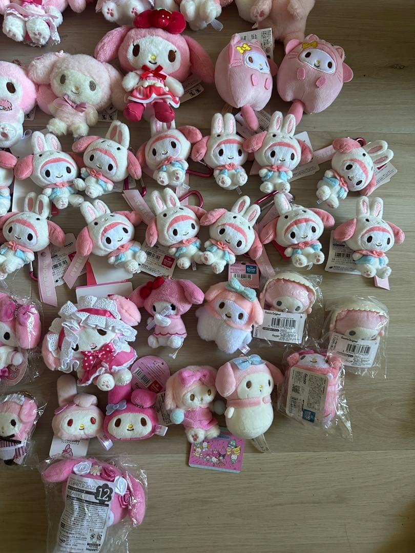 サンリオ　マイメロ　マイメロディ　ぬいぐるみ　マスコット