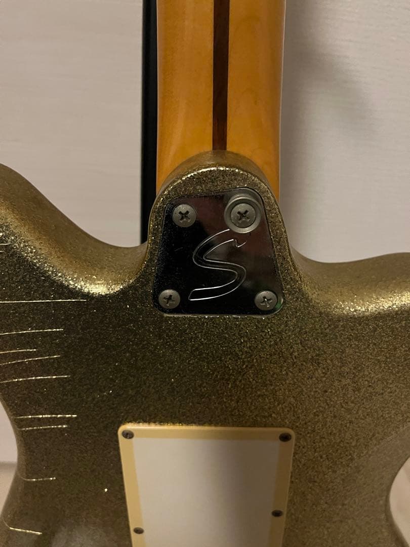 SQUIER Super-Sonic スクワイヤー スーパーソニック シルバー