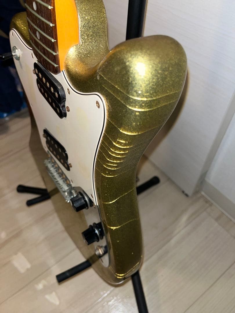 SQUIER Super-Sonic スクワイヤー スーパーソニック シルバー