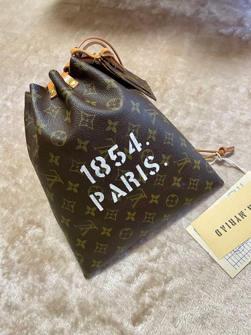 ◾️新品未使用　h.myriad 巾着ポーチ　ショルダーポーチ