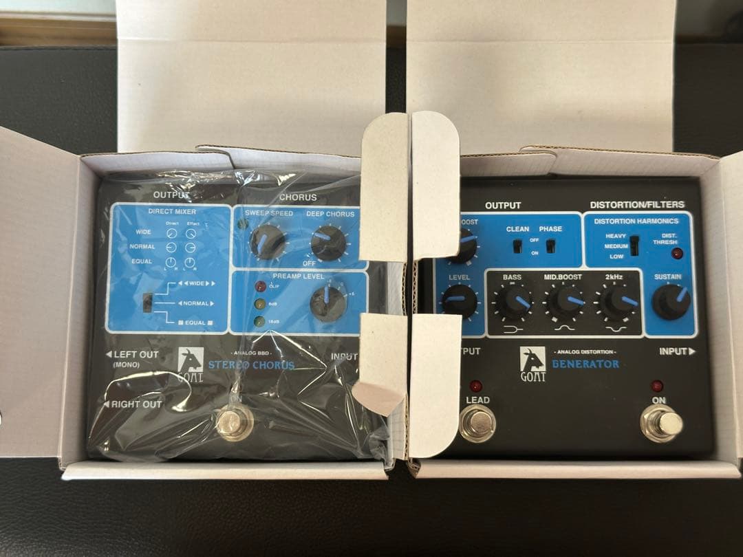 ボストンサウンド！超美品GOAT GENERATORとCHORUSのセット