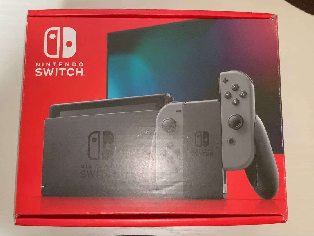 f*0様 Nintendo Switch 本体 グレー Joy-Con付き