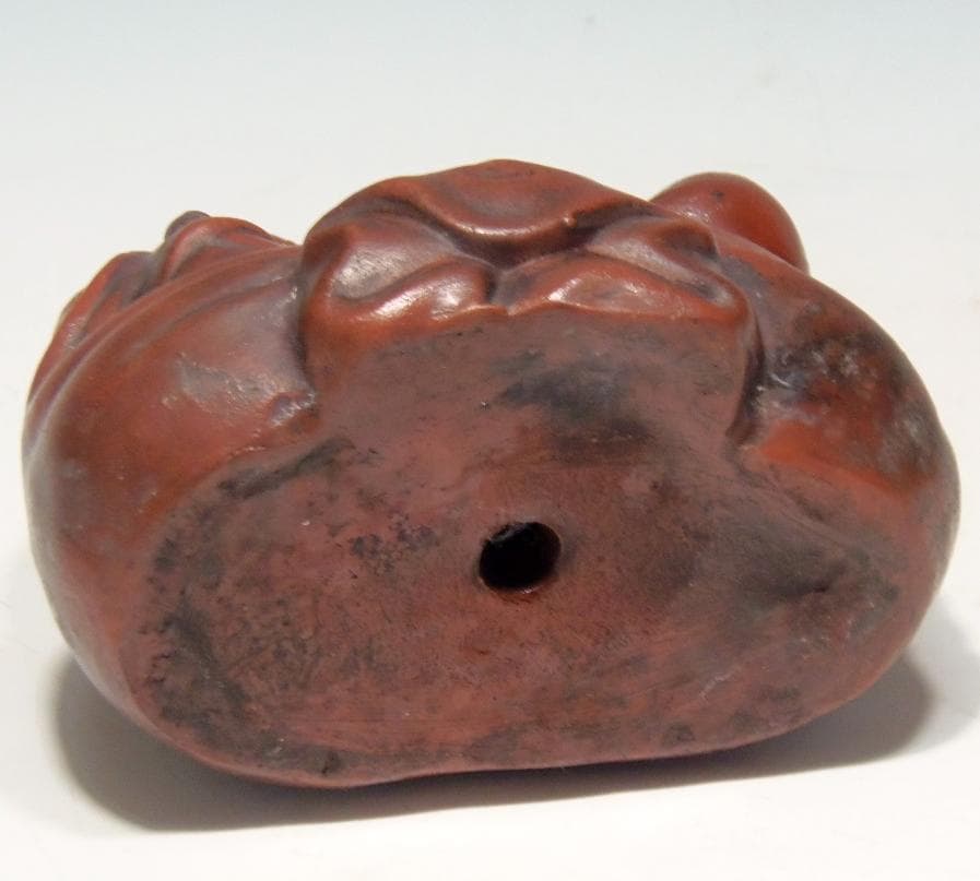 古備前 七福神 福禄寿 布袋 備前焼 開運 置物 縁起物 骨董