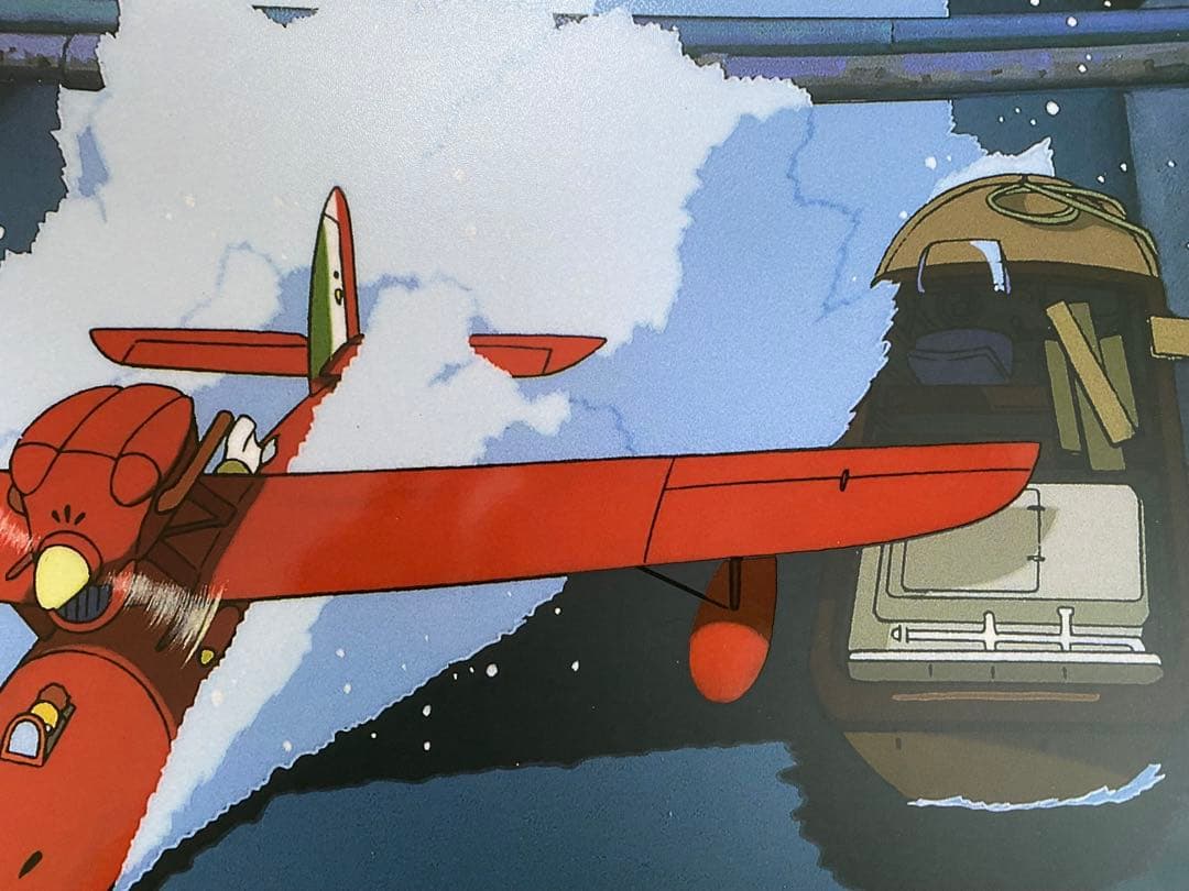 【激レア】ジブリ　紅の豚　台湾版　ポスター　宮崎駿