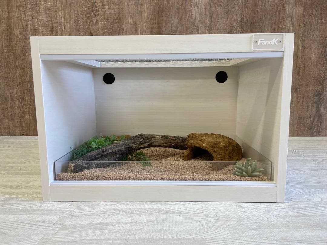 ゆう　ＦandＫ爬虫類木製ケージ