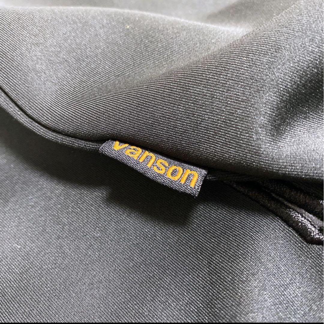 VANSON ヒューマンボーントラッカージャケット オールブラック