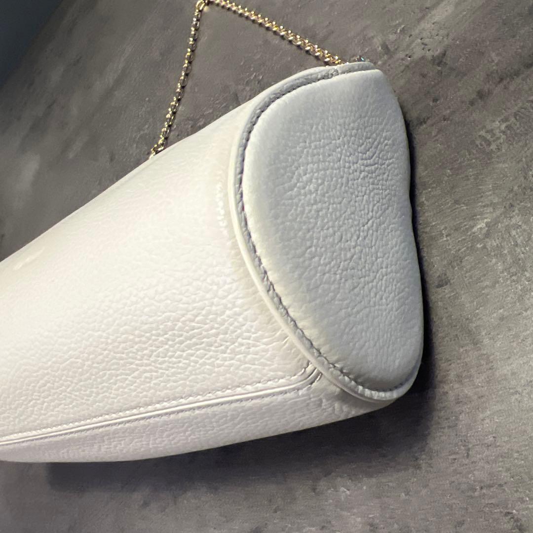 CDFUNE バック　チェーン　ホワイト　ゴールド