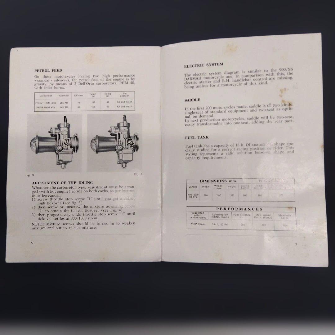 Ducati 900 REPLICA 整備マニュアル