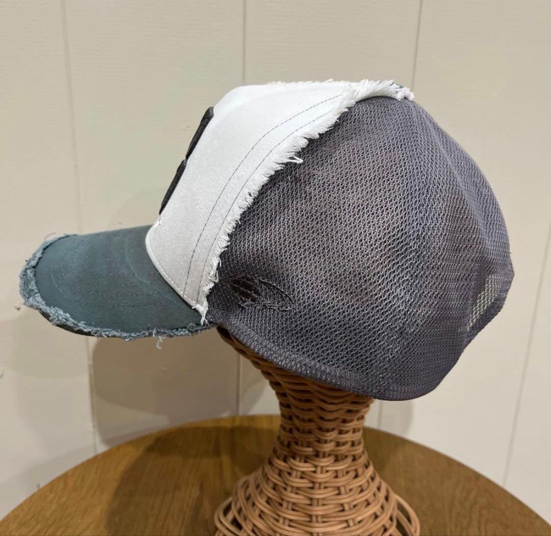 <廃盤>ヨシノリコタケ キャップ メッシュ グレー