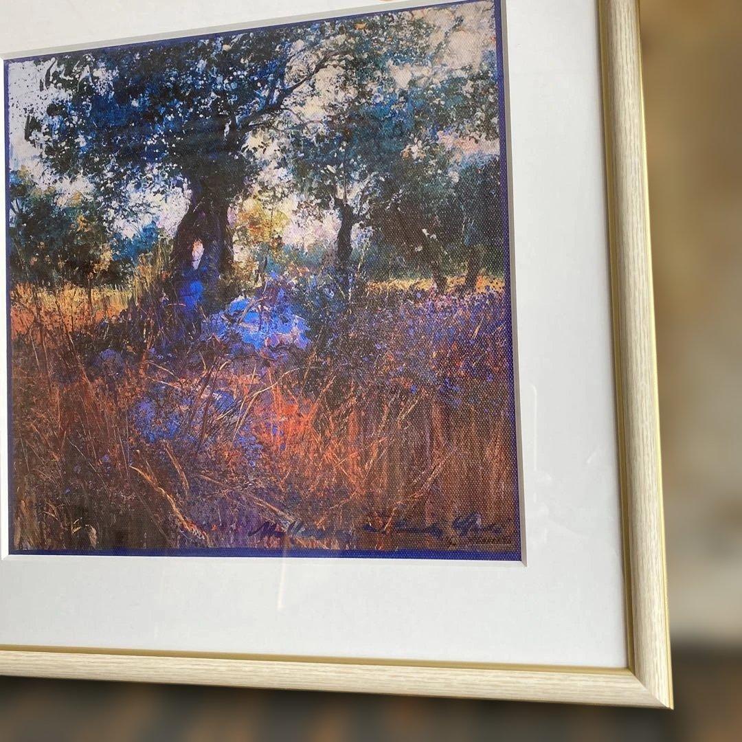 トレンツ　リャド　オリーブの樹　額装品