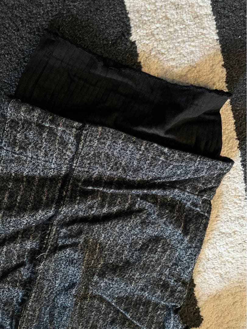 エーエフアーティファクト　af artefactストライプ サルエルパンツ