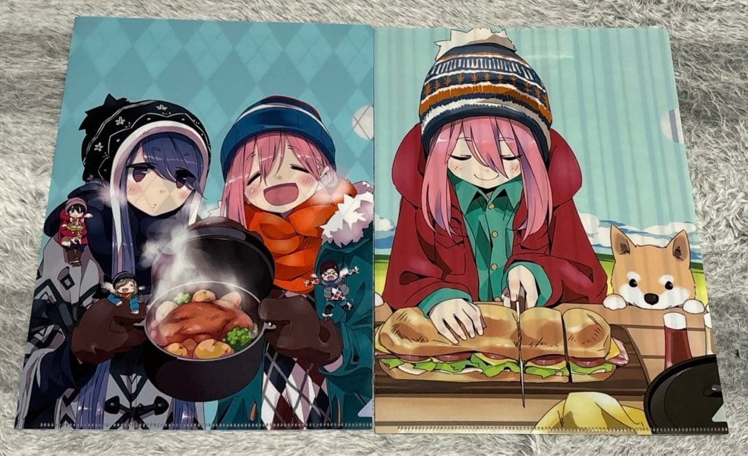 ゆるキャン クリアファイル まとめ売り18枚 原作絵