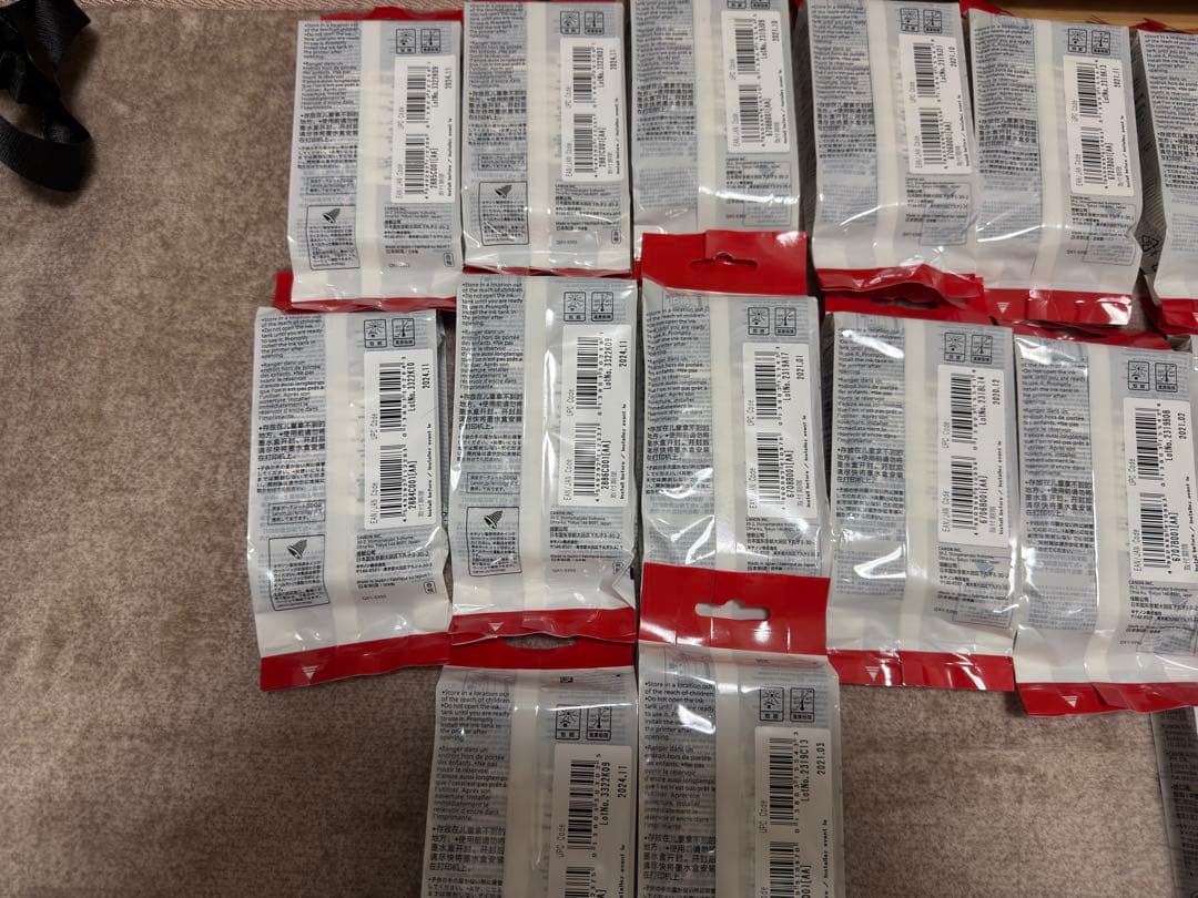 【未使用・期限切れ】Canon 102/107/120 純正インクカートリッジ