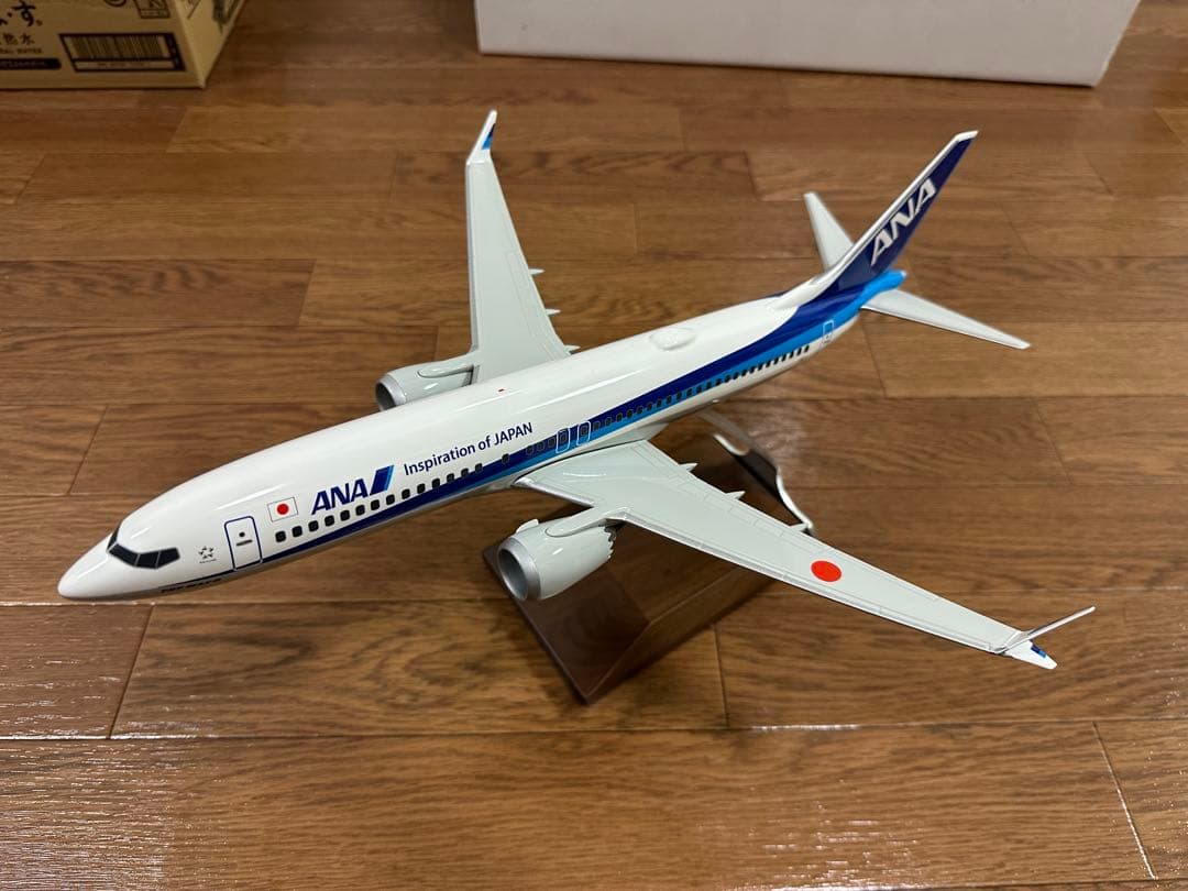 航空機・ヘリコプター ANA 1/100 B737-MAX8 PACMIN
