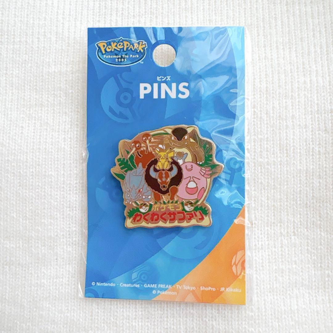 ポケモン わくわくサファリ　ポケパーク ピンズ ピンバッジ ピカチュウ レア