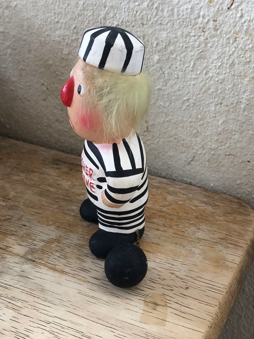 ビンテージ50s Japan 囚人　PRISOEER ミッドセンチュリー 人形