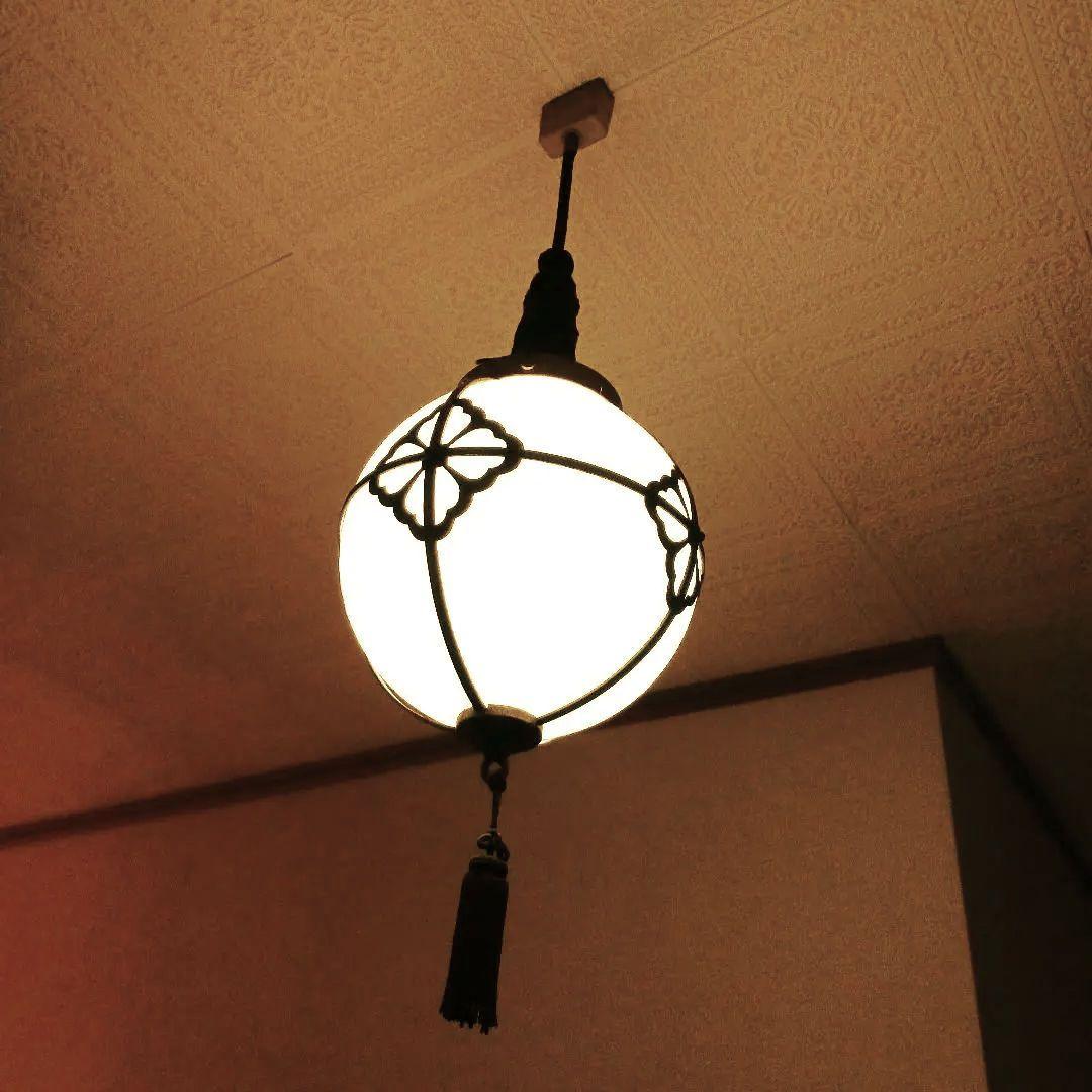 大正和風ランプ 　アンティーク