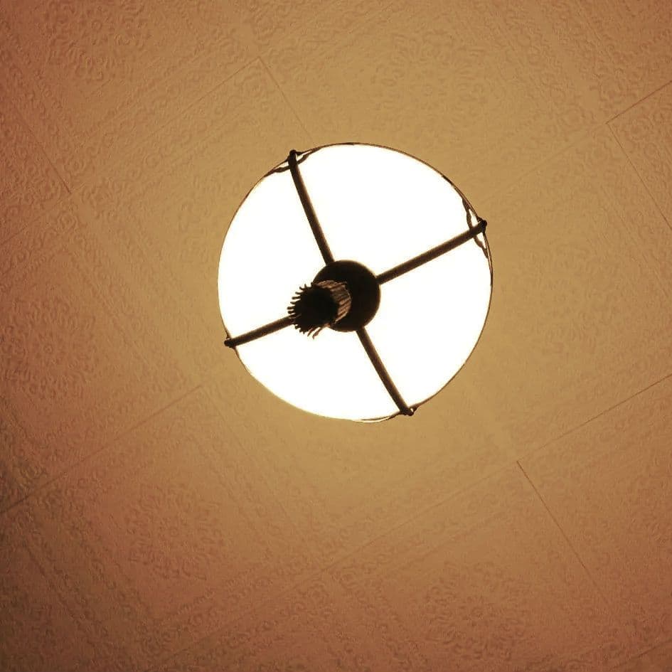 大正和風ランプ 　アンティーク