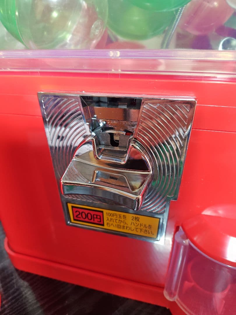 赤い ガチャガチャ本体 2台セット 他でも販売中