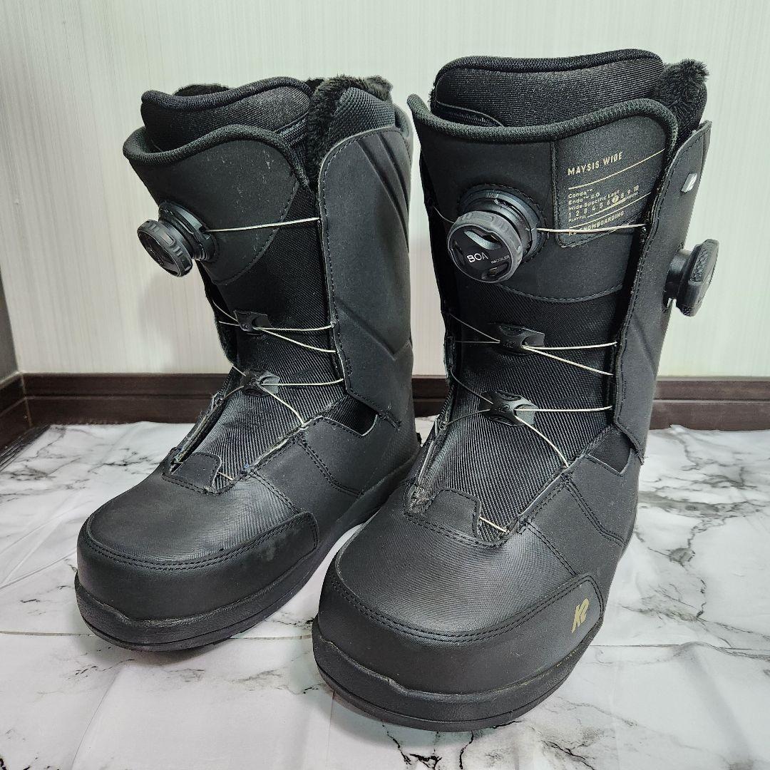 K2 maysis wide スノーボードブーツ 26.5cm ダブルBOA