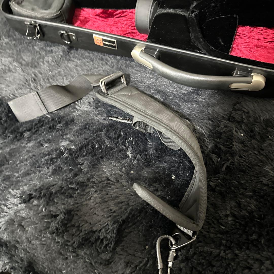 CROSSROCK バイオリンケース 4/4サイズ 頑丈 フライトケース 弦楽器