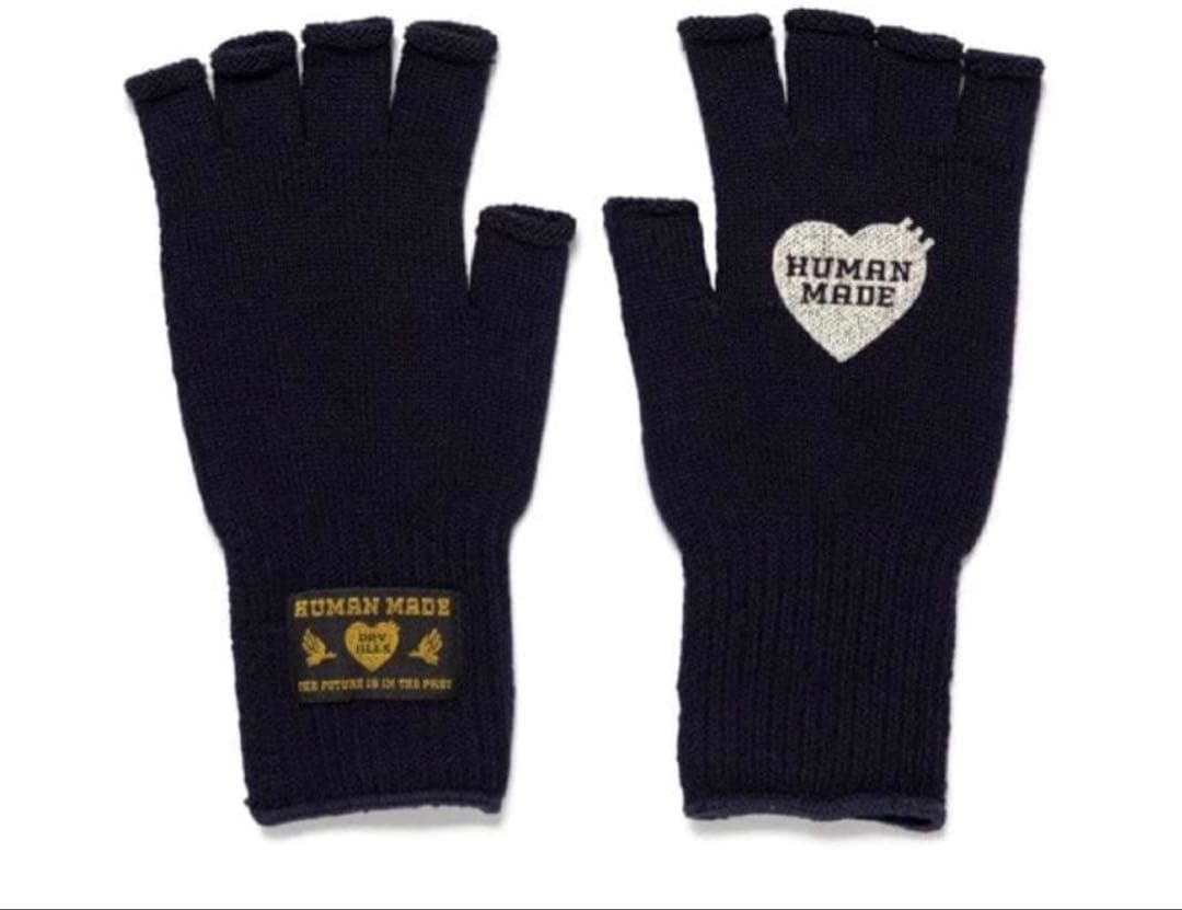 HUMAN MADE MILITARY GLOVES ネイビー　限定販売
