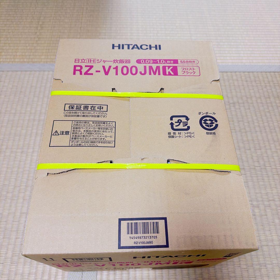 HITACHI 炊飯ジャー RZ-V100JM(K)