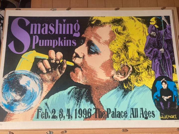 値引き可　kozik ポスター smashing pumpkins ビンテージ