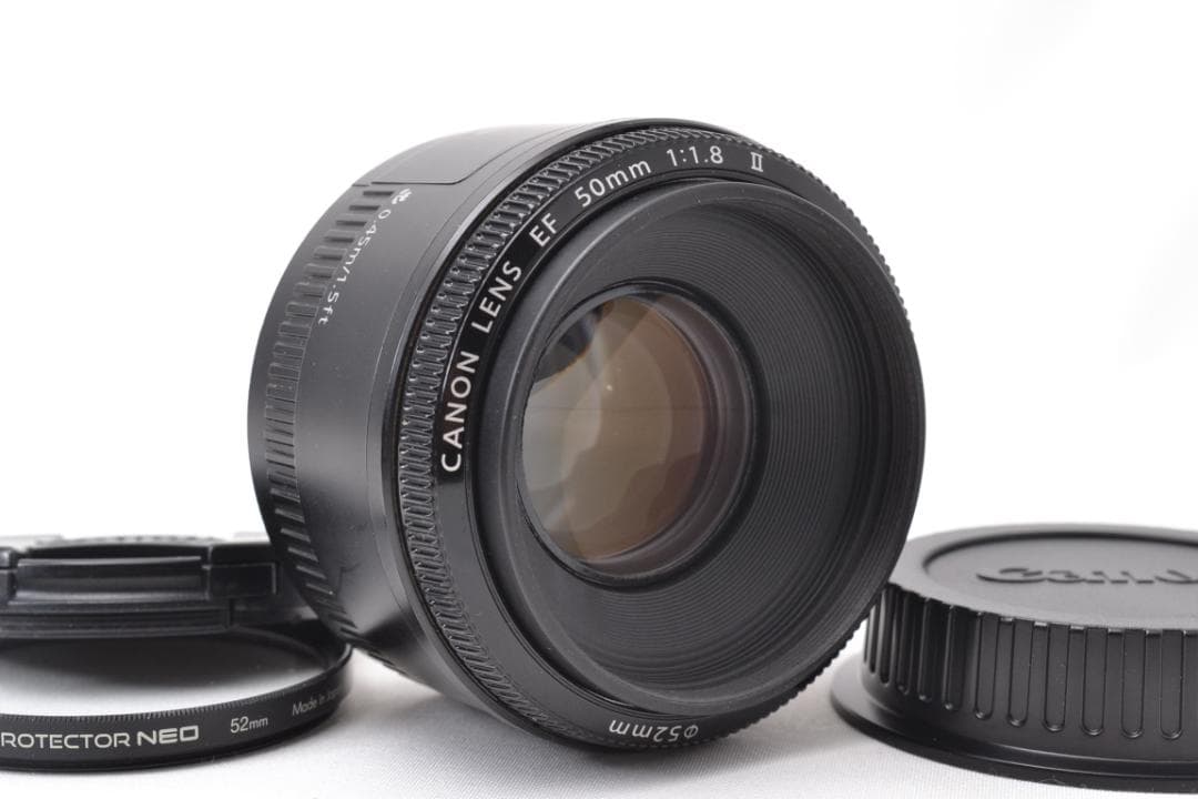 キャノン Canon EF 50mm F1.8 II 単焦点レンズ