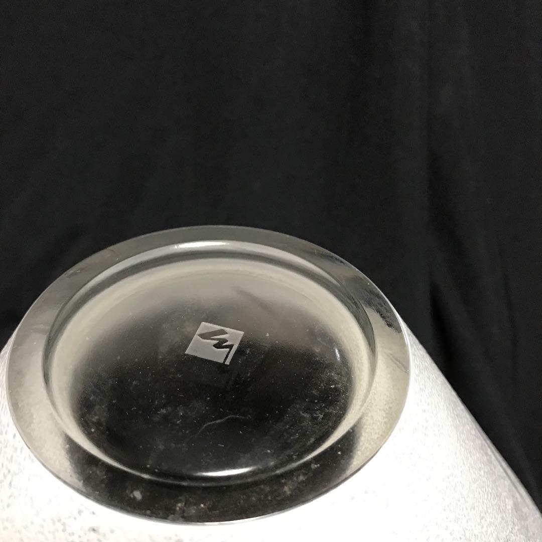 スエーデン製　ガラス工芸　nybro社　作家NS/AL 花瓶　置物　北欧雑貨