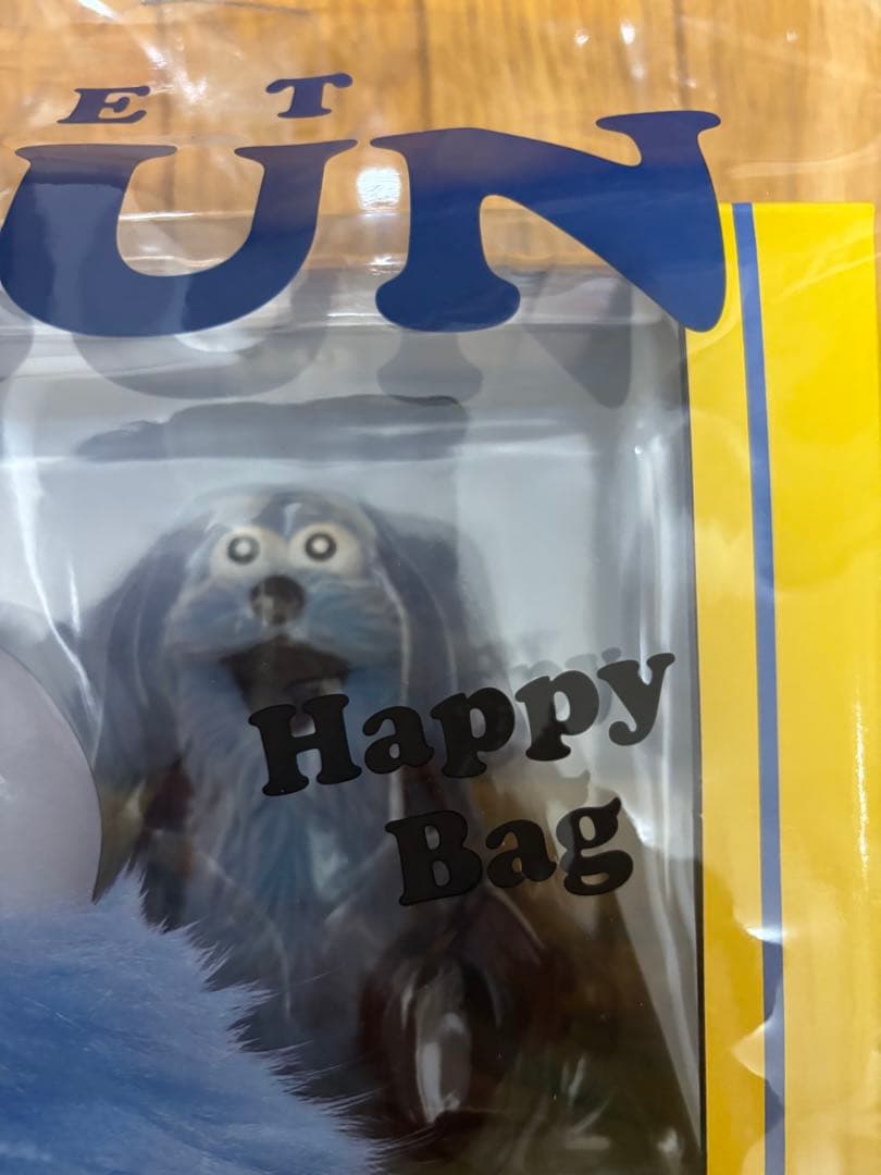 スンスン　セブンイレブン限定　フィギュア　ハッピーバック　新品未使用品　パペット